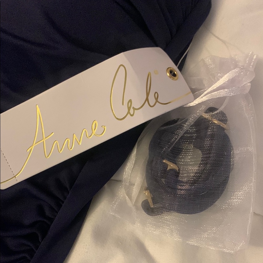 ☆ Anne Cole Navy Blue Swimsuit size 6 NWT’s - Picture 2 of 6